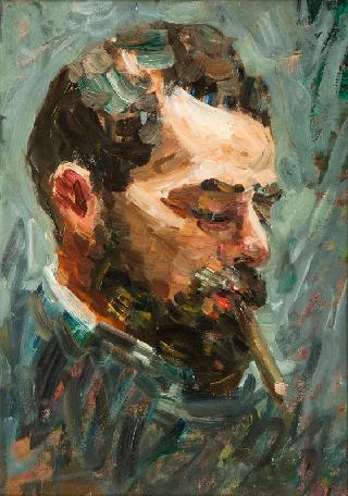 Portrait des Malers <b>Paul Kayser</b> - 84690-0