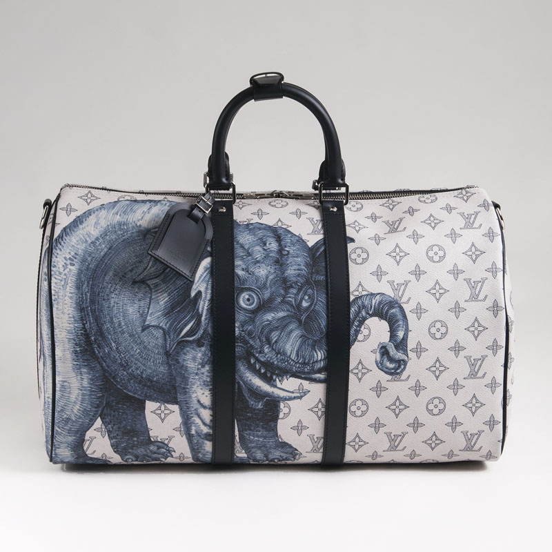 Louis Vuitton: A rare Jake & Dinos Chapman Keepall 45 'Elephant