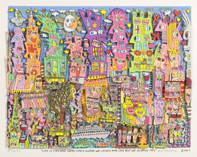 James Rizzi - Life is fun and sometimes dumb Life is fun and sometimes dumb