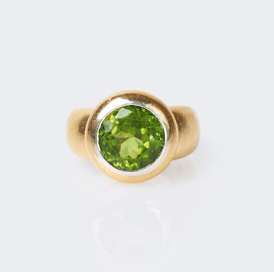 A Peridot Ring