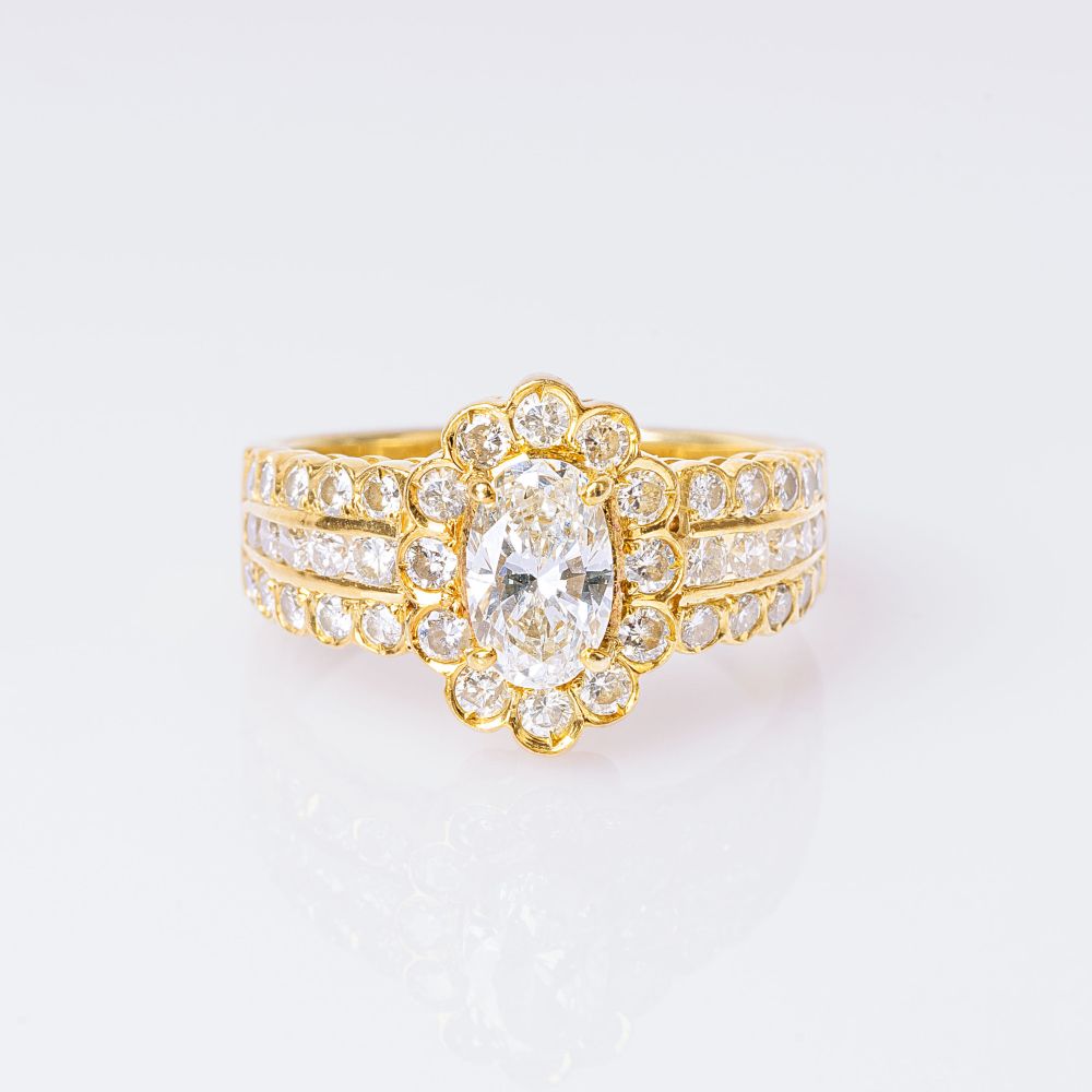 Diamant-Brillant-Ring