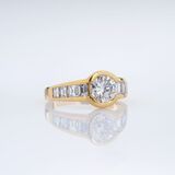 A Solitaire Diamond Ring - image 2