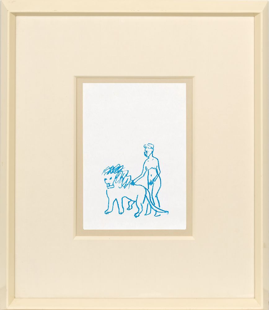 Woman and Lion - image 2