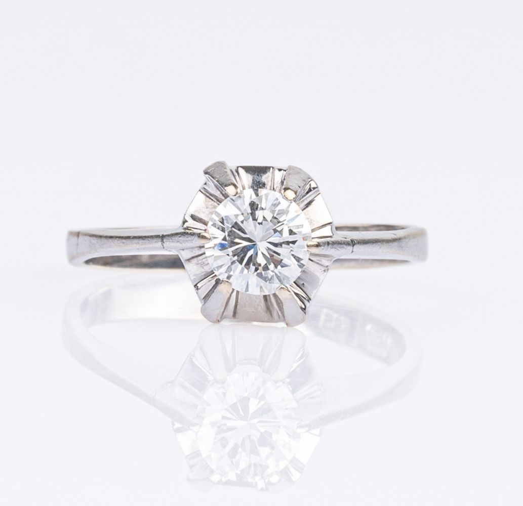 A Solitaire Diamond Ring