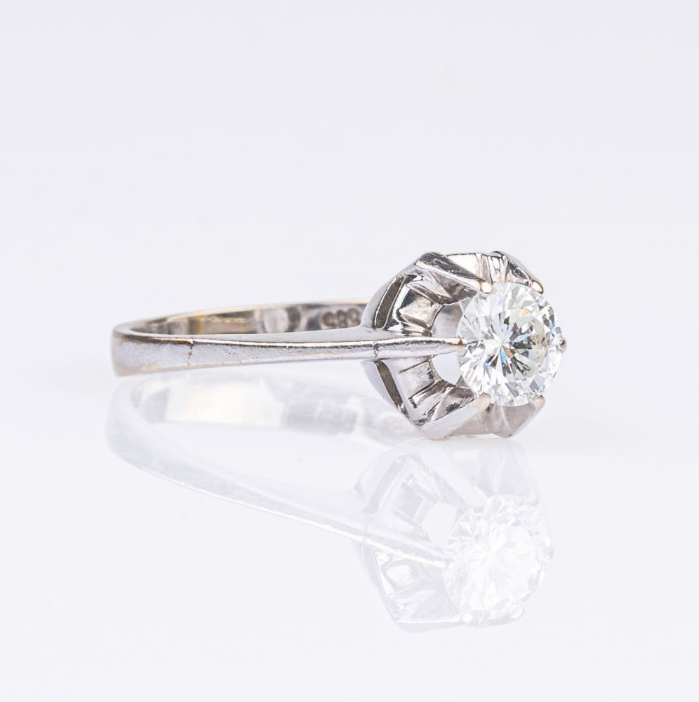 A Solitaire Diamond Ring - image 2