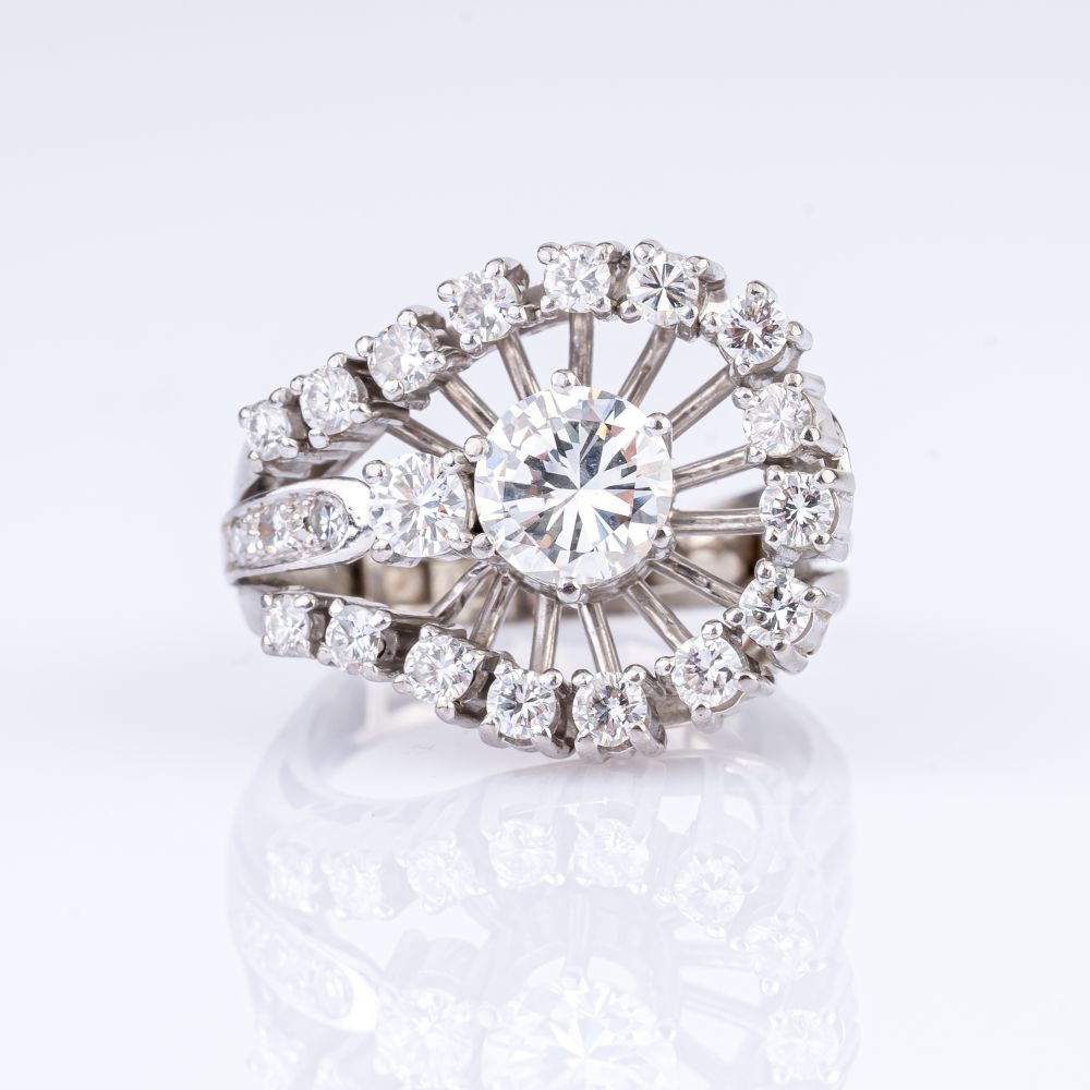 A Vintage Diamond Solitaire Ring