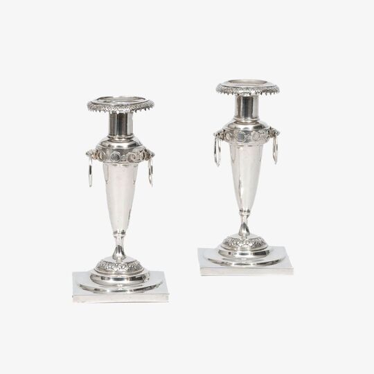 A Pair of Empire Candlesticks