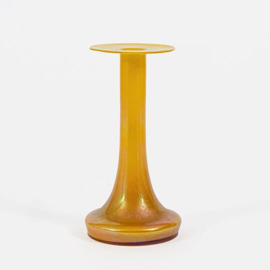 A Metallic Yellow Vase