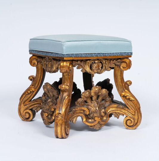 Barock-Tabouret