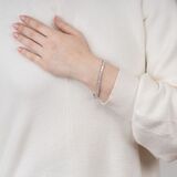 Hochkarätiges, fein-weißes Diamant-Armband - Bild 3