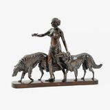 Diana with Greyhounds - Setting off on a Hunt - image 1