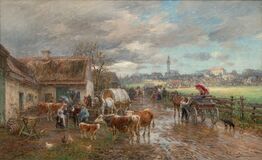 On the Way to the Market - image 1