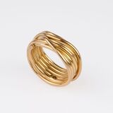 Bicolour Gold-Ring - Bild 2