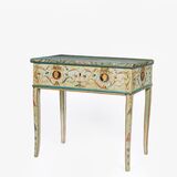 A Gustavian Console Table with Pompeian Painting - image 1