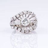 A Vintage Diamond Solitaire Ring - image 1