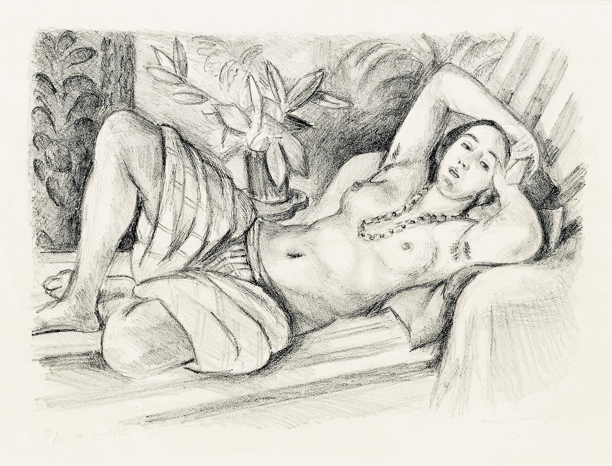 Odalisque au Magnolia