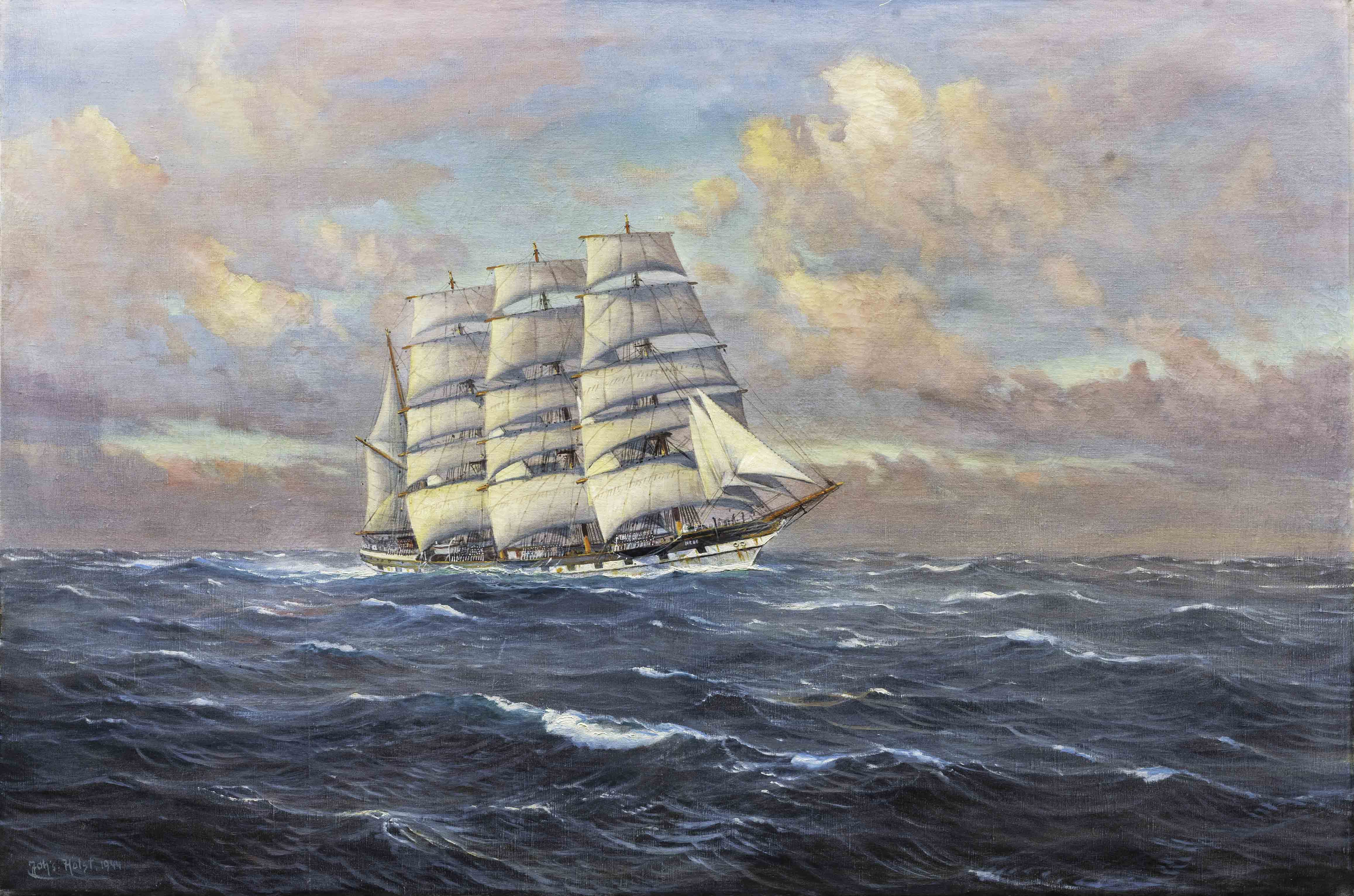 Four Mast Barque Hebe