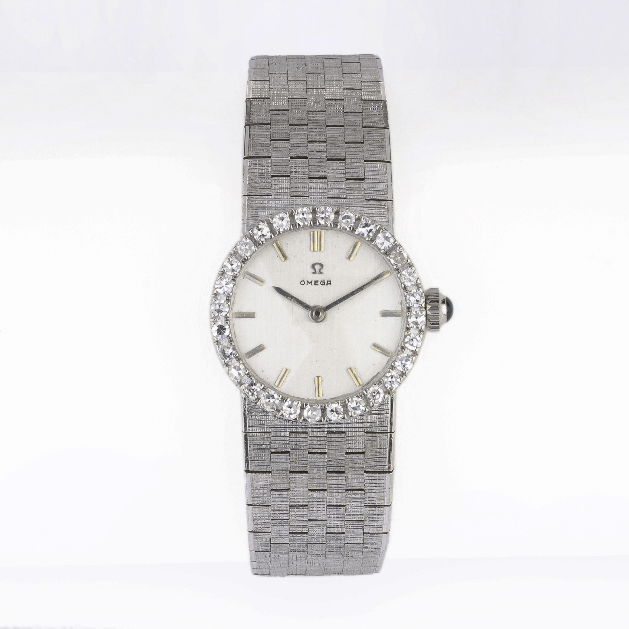 Damen-Armbanduhr mit Diamanten