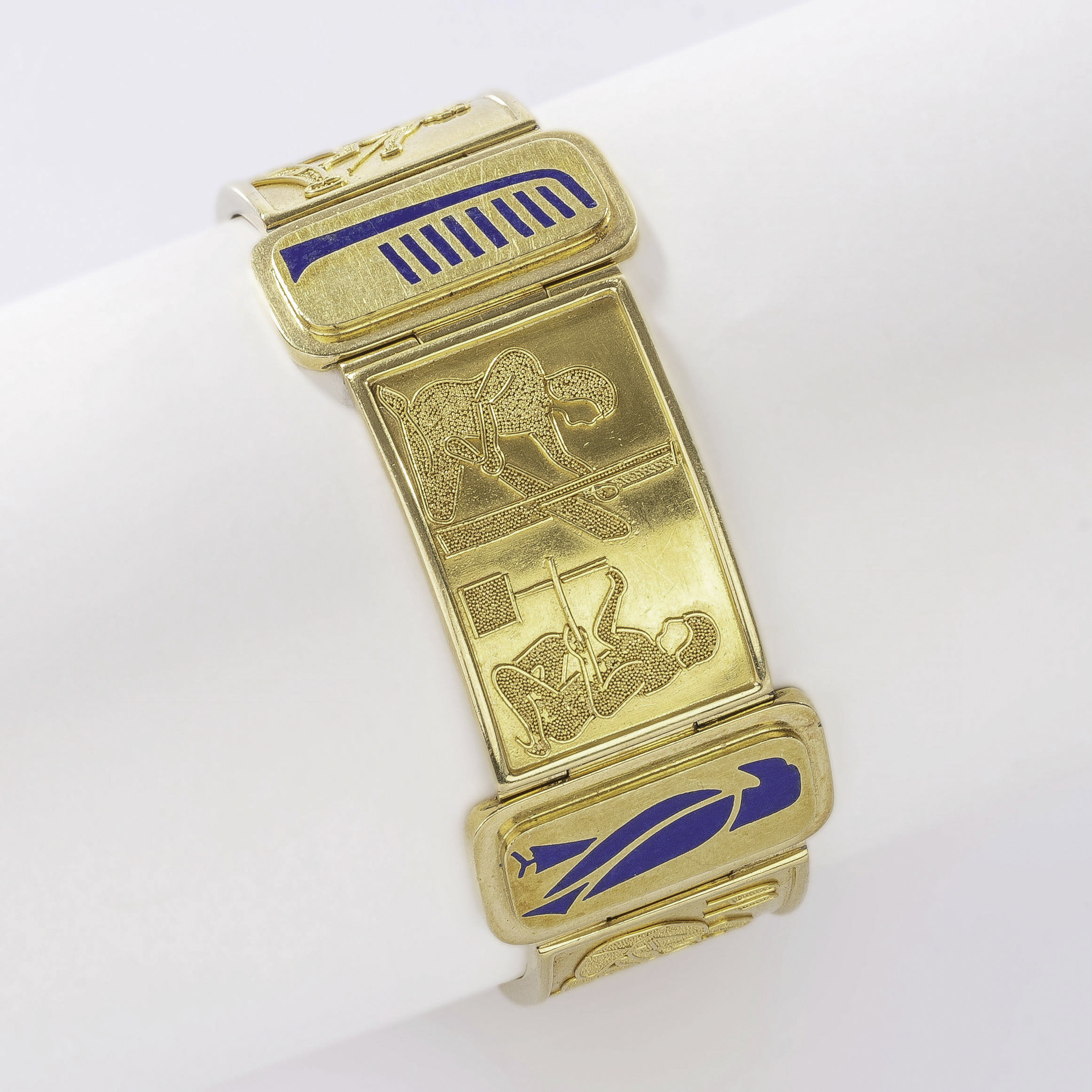 Gold-Armband im Altägyptischen Stil - Bild 2