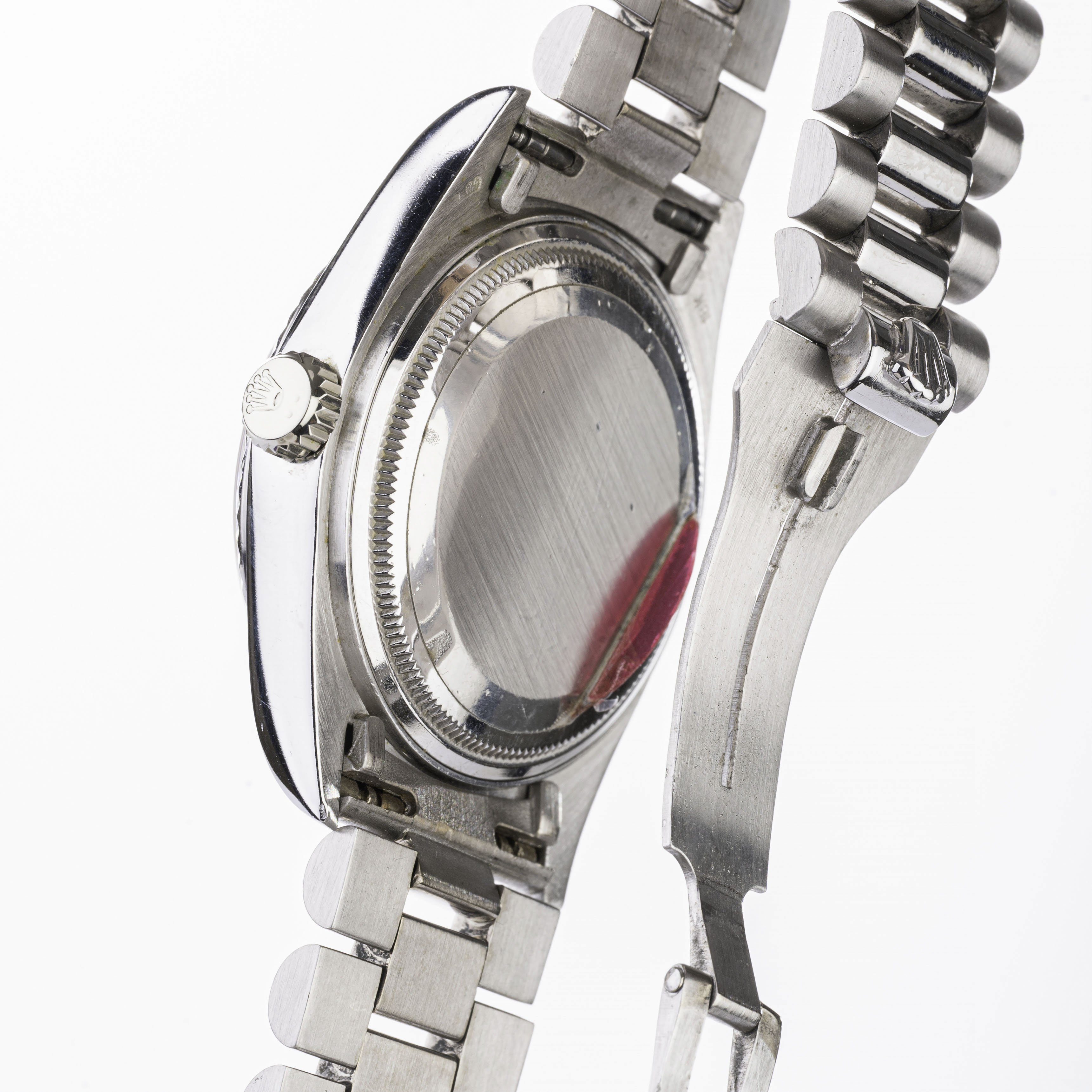 A Gentlemen's Wristwatch 'Day-Date 36' White Gold with Diamonds - image 3