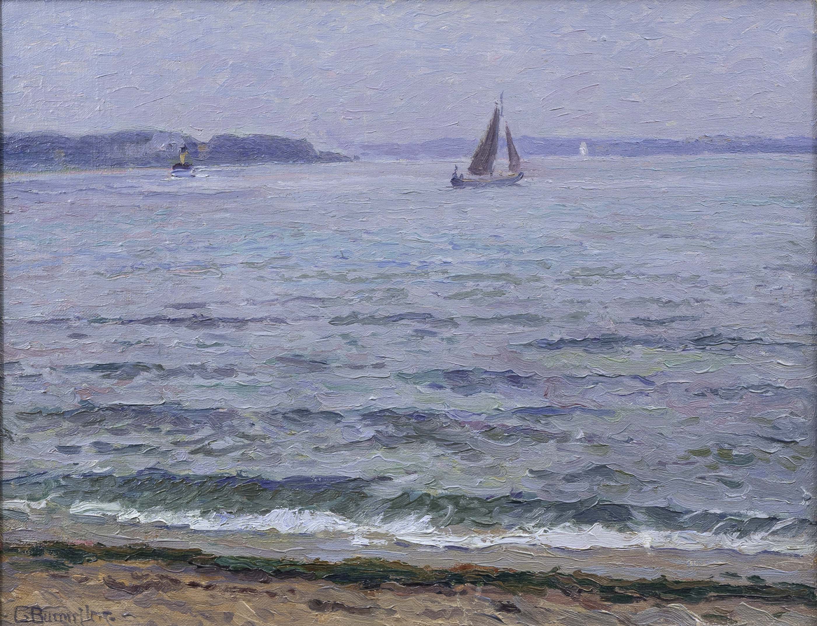 Grey Day by the Kiel Fjord