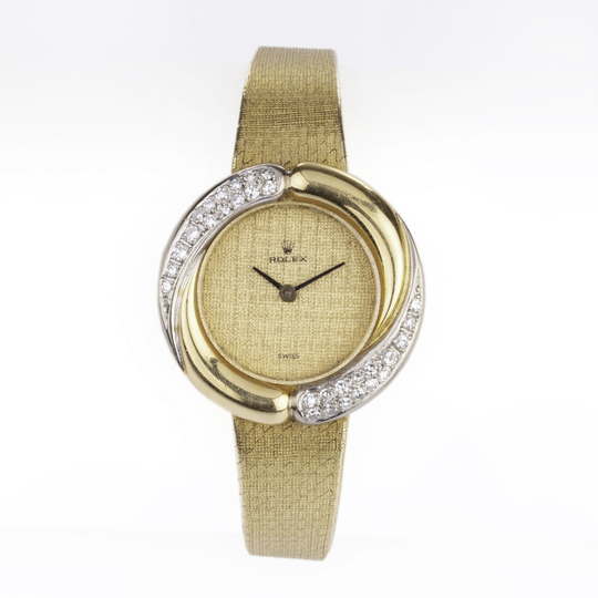 Vintage Ladies' Wristwatch with Diamond Setting