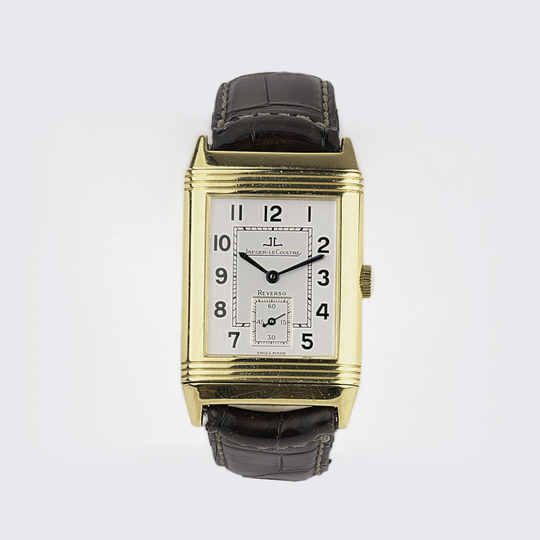 A Gentlemen's Wristwatch 'Reverso Grande Taille'