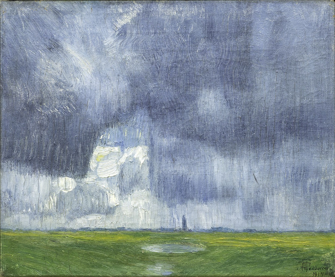 Thunderstorm over the Marsh