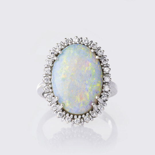 Opal-Brillant-Ring