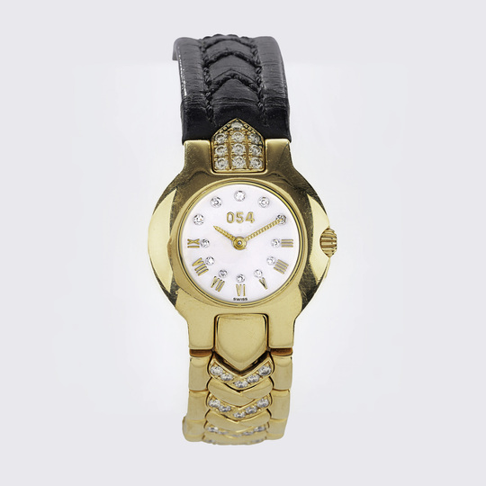 A limited Ladies' Wristwatch with Diamonds