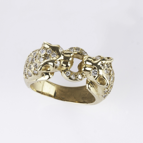 A Diamond Ring 'Panthère'