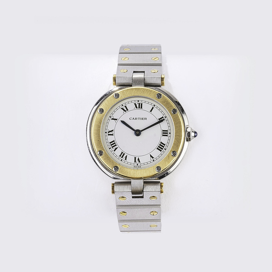 A Ladies' Wristwatch 'Santos Ronde Vendome'