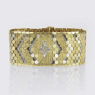 Bicolour Vintage Gold-Armband