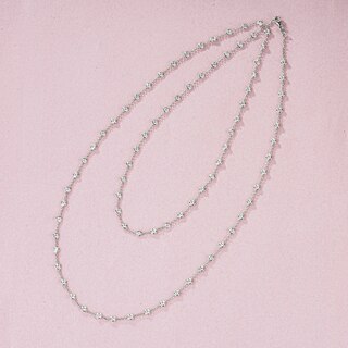 A very long Diamond Necklace