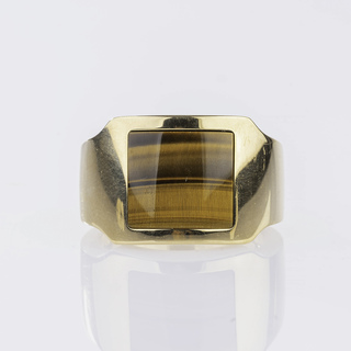 A Gentlemen's Ring 'Santos Tigereye'