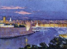 Etude für Hafen von Marseille