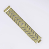 A Bicolor Vintage Gold Bracelet - image 2