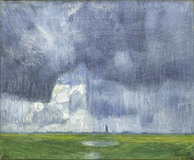 Thunderstorm over the Marsh - image 1