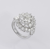 A highcarat Diamond Cocktailring - image 2