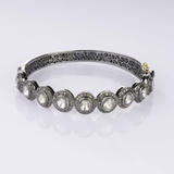 A Diamond Bangle Bracelet - image 2