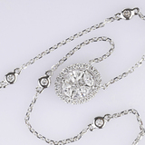 A Diamond Pendant on Necklace - image 2