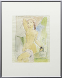 Seated female Nude - image 2