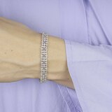 A cigh carat Diamond Bracelet 'Blossoms' - image 3