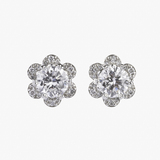 A Pair of Solitaire Diamond Earstuds