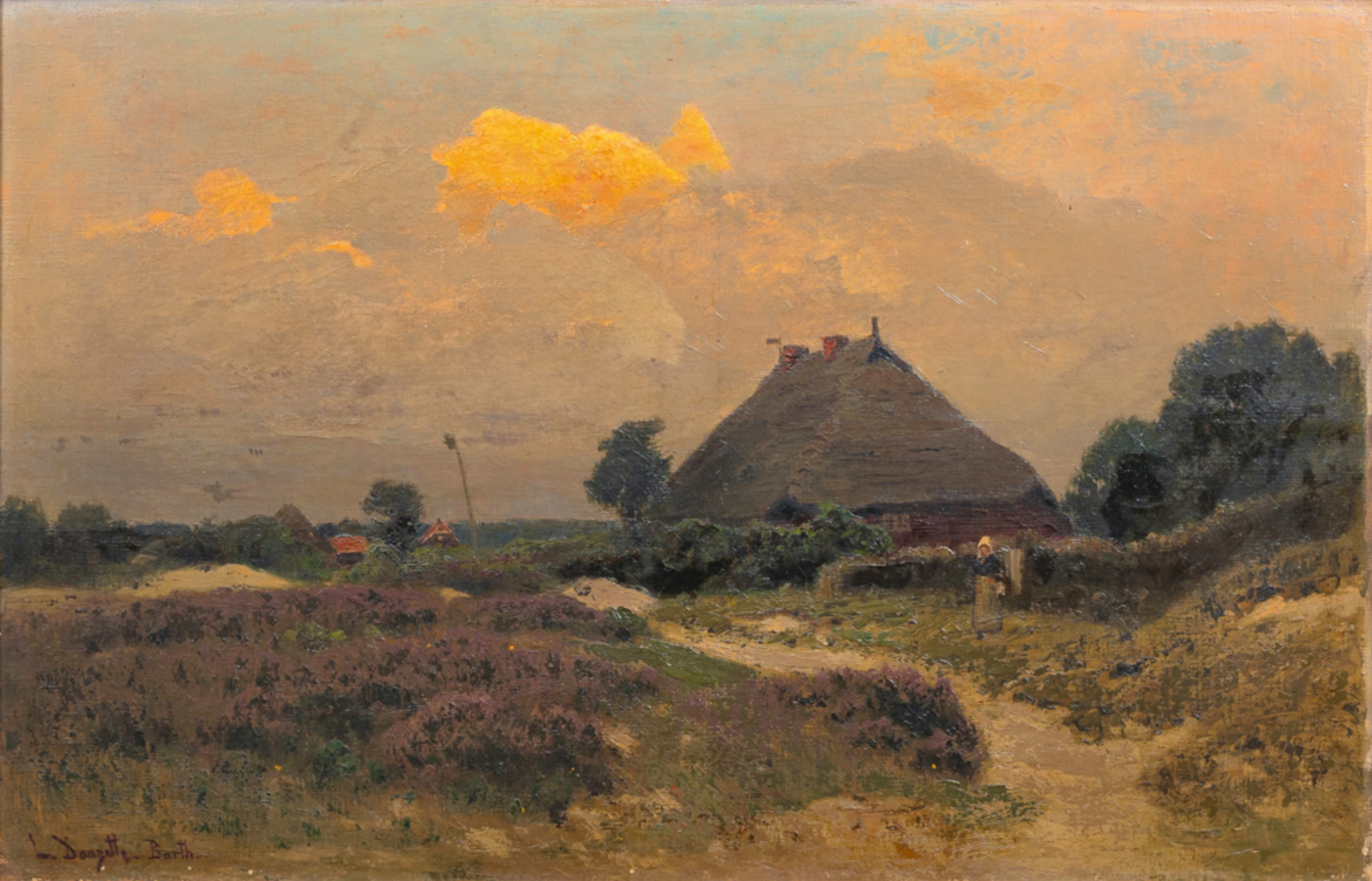 Evening near Ahrenshoop