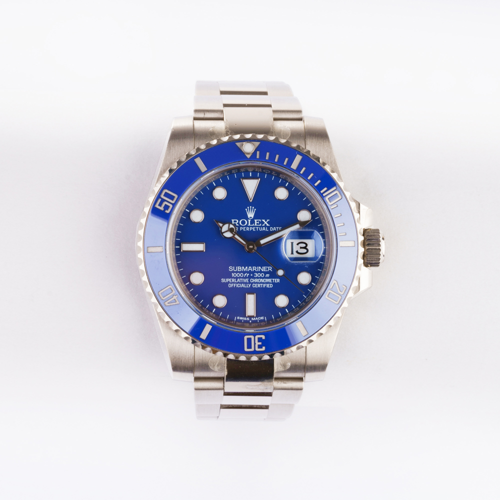 Men's Wristwatch 'Submariner Date Smurf'