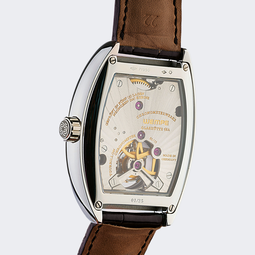 Herren-Armbanduhr 'Glashütte Tourbillon' - Bild 3