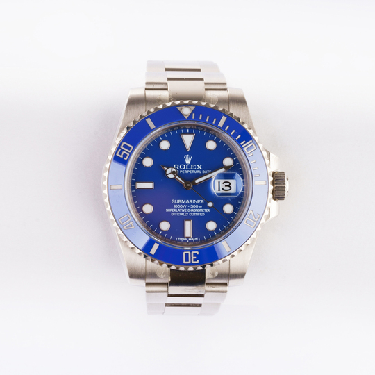 Men's Wristwatch 'Submariner Date Smurf'