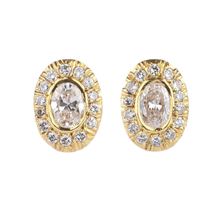 Pair of fine Diamond Clip Earrings