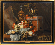 Still Life with Wanli Bowl and Aquilegia Goblet - image 2